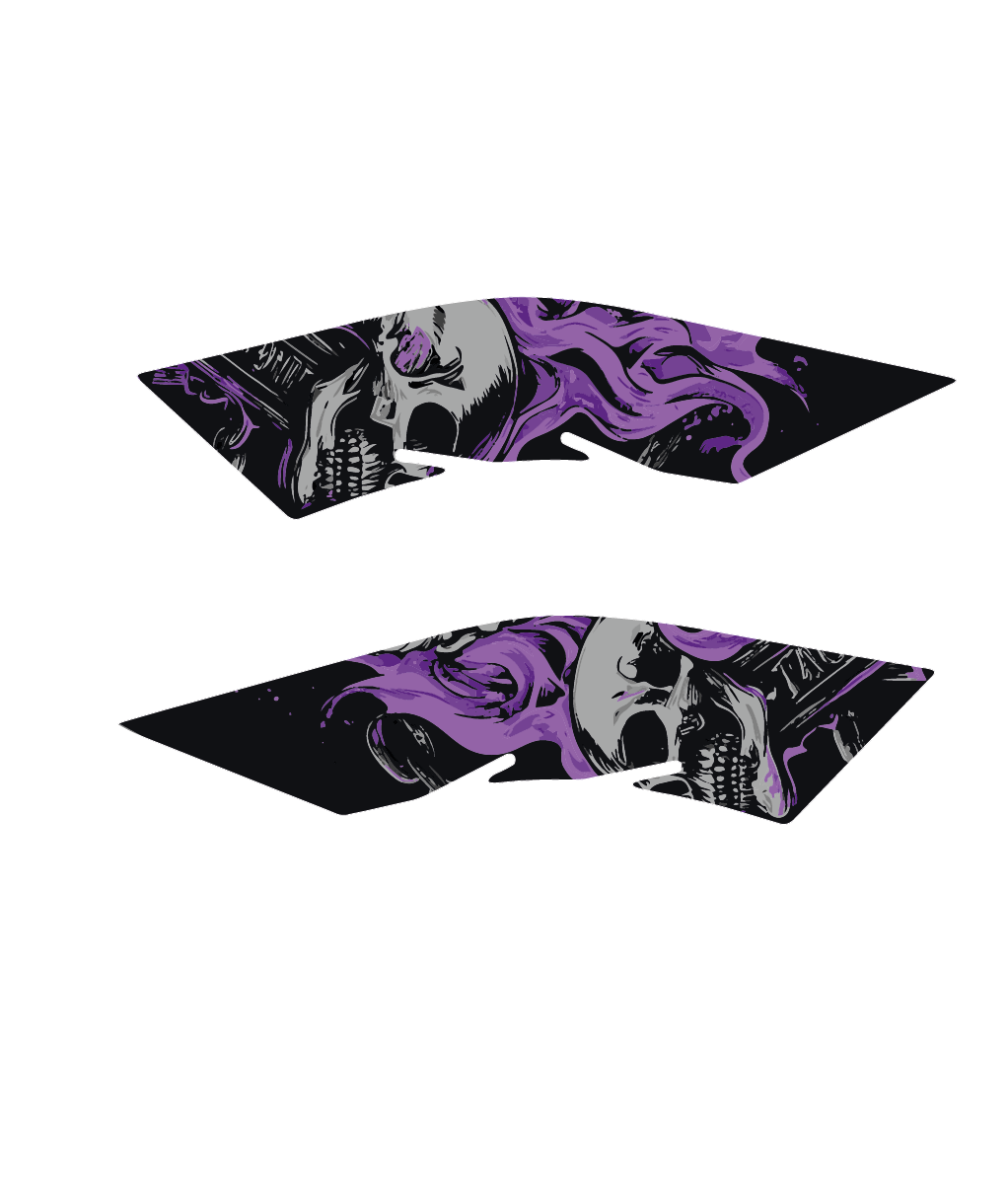 Honda PCX EAGLE AND SKULL Tank Pad Set (2021-2024)