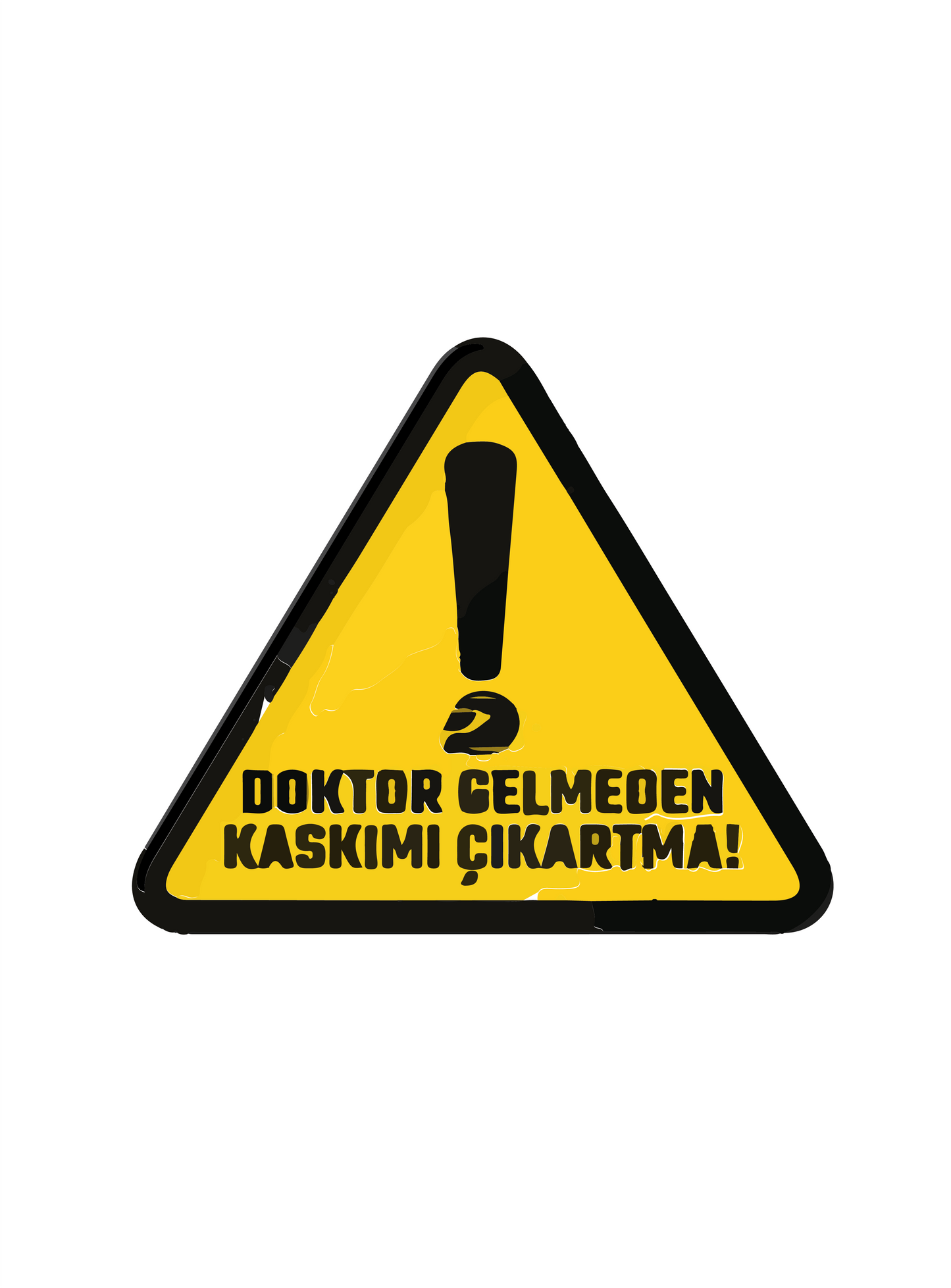 3D KASKIMI ÇIKARMA STICKER