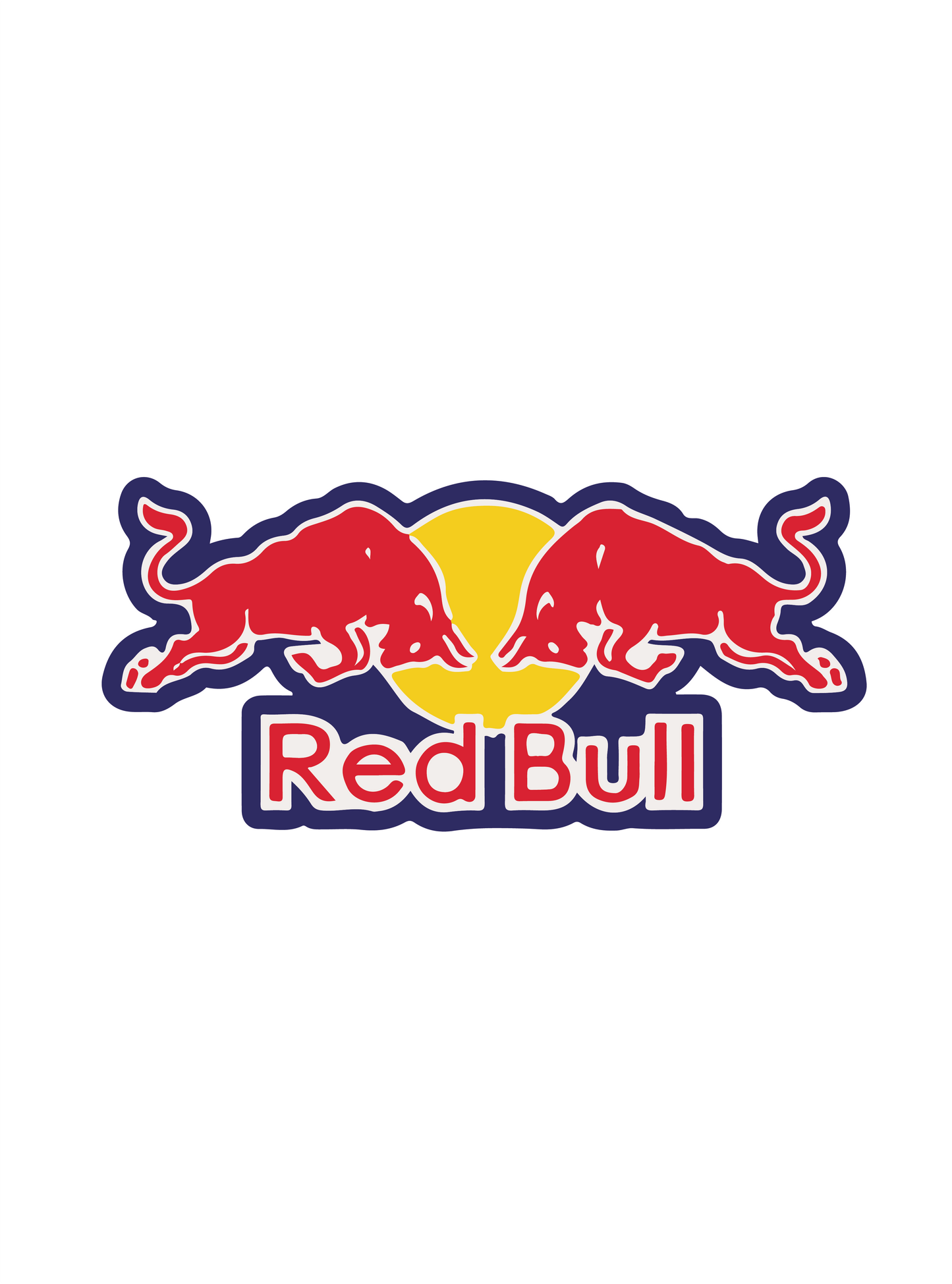 3D REDBULL STICKER