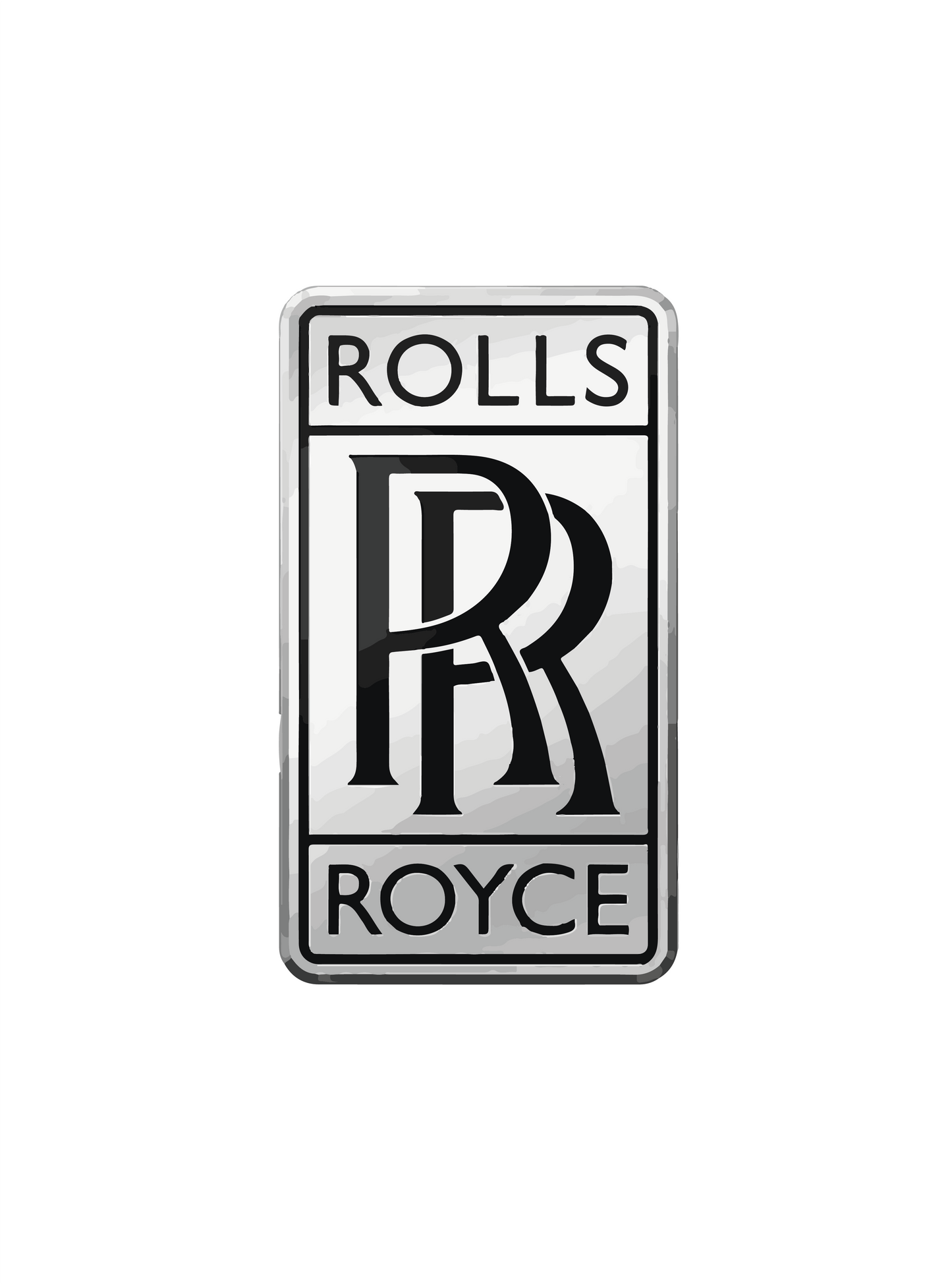3D ROLLS ROYCE STICKER
