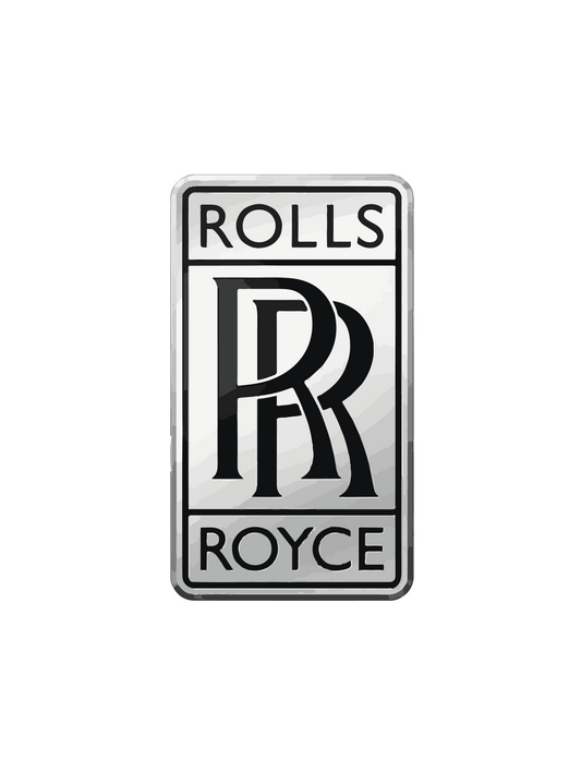 3D ROLLS ROYCE STICKER