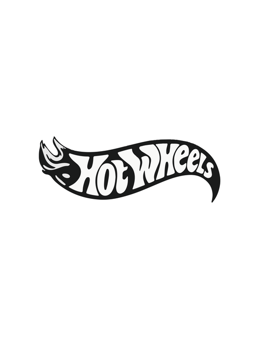 3D HOT WHEELS STICKER