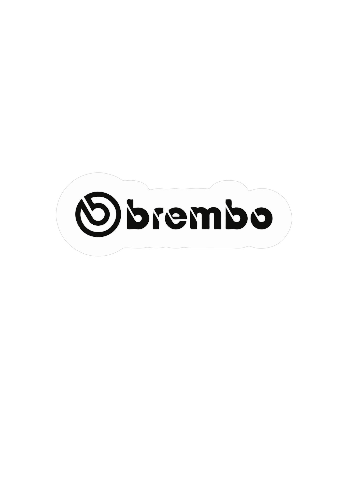 3D BREMBO STICKER
