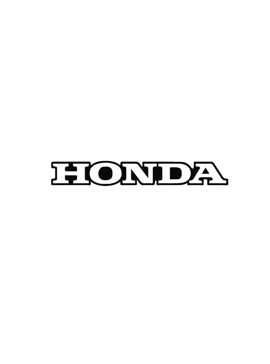 3D HONDA LOGO STICKER