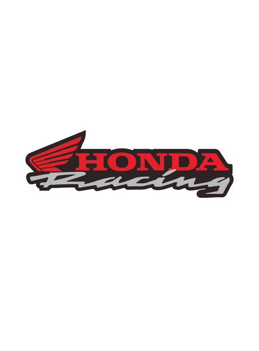 3D HONDA RACING STICKER